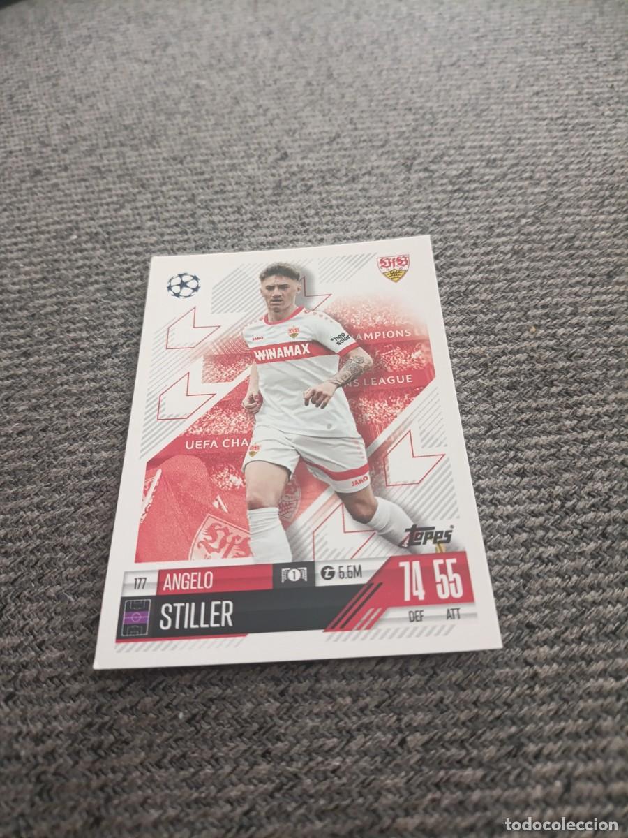 Cromos de f&uacute;tbol: Stiller Stuttgart champions league 24/25