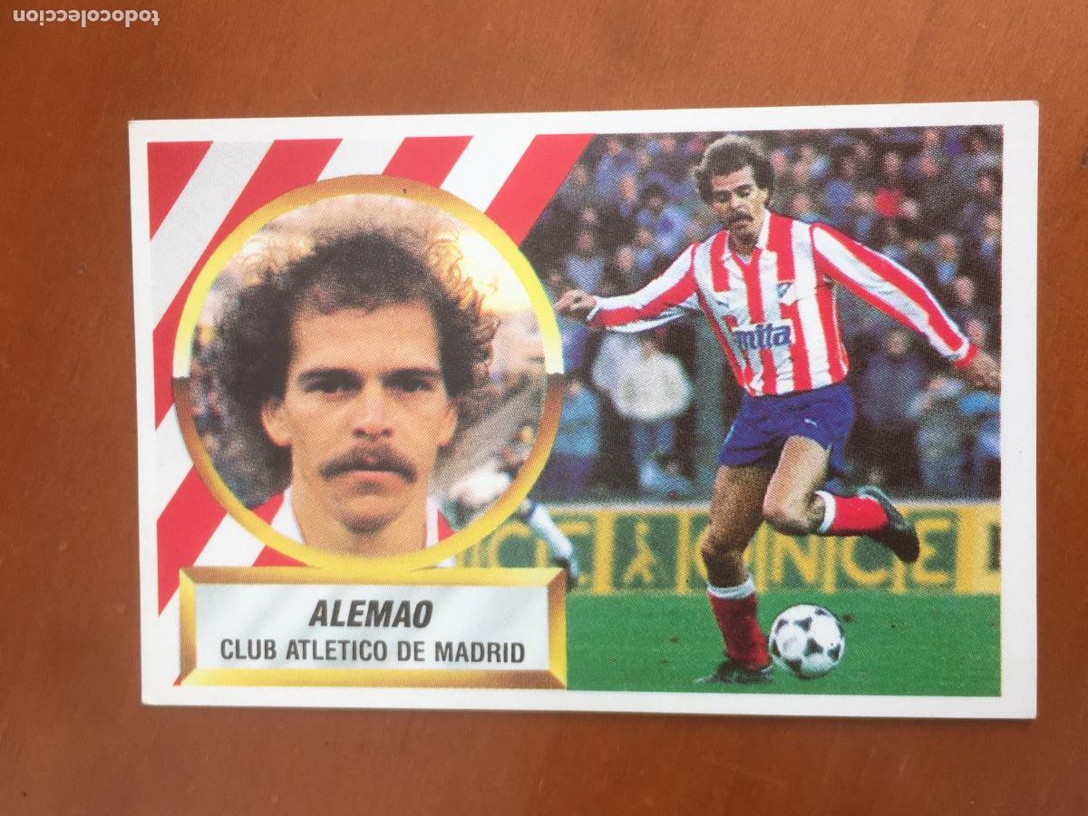 Cromos de f&uacute;tbol: alemao baja atletico madrid liga 88 89 1988 1989 ediciones este nunca pegado nuevo de sobre