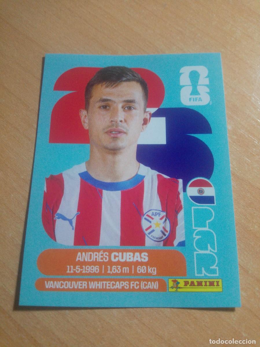 Cromos de f&uacute;tbol: PAR 12 CUBAS PARAGUAY MUNDIAL FIFA WORLD CUP 2026 26 PANINI STICKERS NUEVO