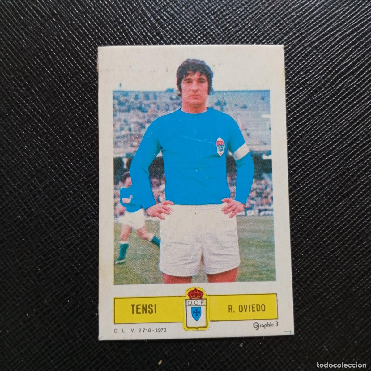 Cromos de f&uacute;tbol: TENSI OVIEDO ESTE 1973 1974 CROMO FUTBOL LIGA 73 74 - DESPEGADO - A205 PG28