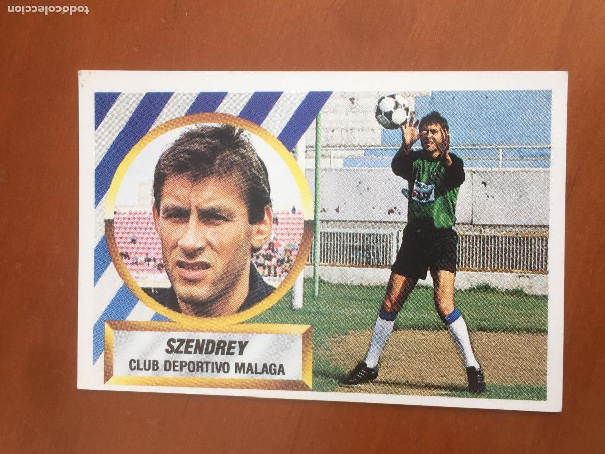 Cartes &agrave; collectionner de Football: szendrey baja malaga liga 88 89 1988 1989 ediciones este nunca pegado nuevo de sobre