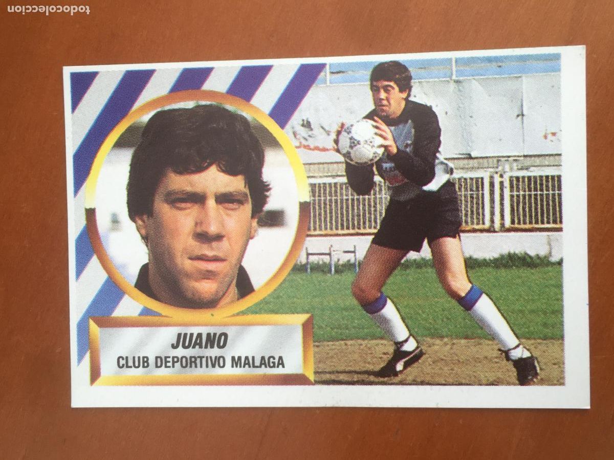 Cartes &agrave; collectionner de Football: juano malaga liga 88 89 1988 1989 ediciones este nunca pegado nuevo de sobre