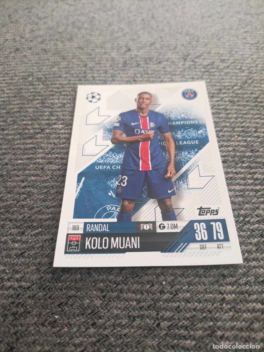 Fu&szlig;ball-Sticker: Kolo Muani PSG champions league 24/25