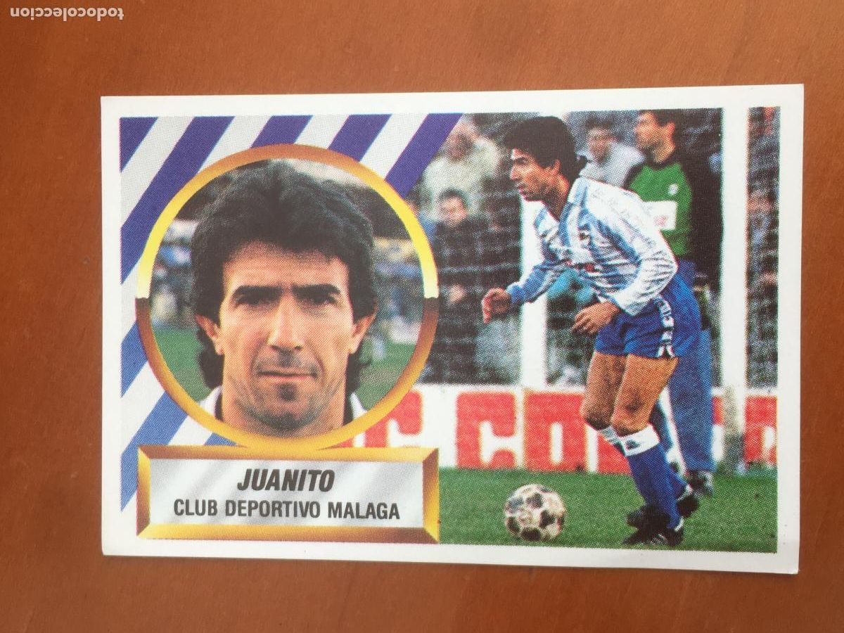 Cartes &agrave; collectionner de Football: juanito malaga liga 88 89 1988 1989 ediciones este nunca pegado nuevo de sobre