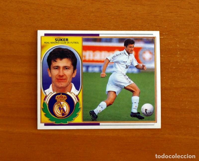 Cromos de f&uacute;tbol: Real Madrid - Suker - Versi&oacute;n - Ediciones Este Liga 1996-1997, 96-97 - Nunca Pegado