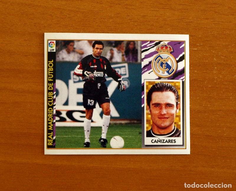 Cromos de f&uacute;tbol: Real Madrid - Ca&ntilde;izares - Ediciones Este Liga 1997-1998, 97-98 - Nunca Pegado