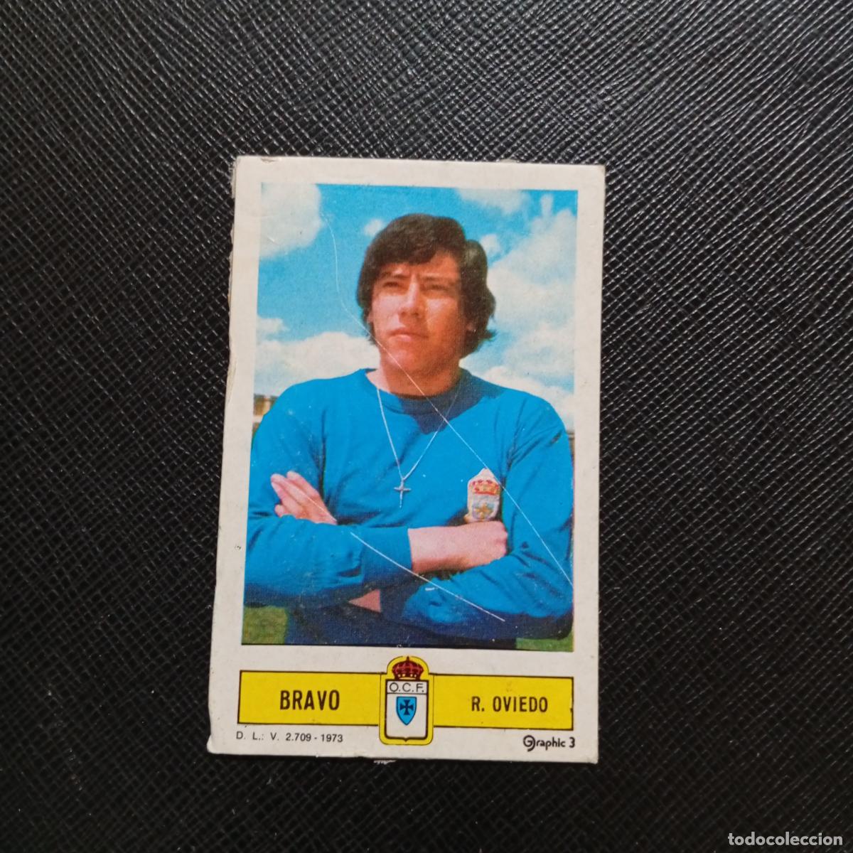 Cromos de f&uacute;tbol: BRAVO OVIEDO ESTE 1973 1974 CROMO FUTBOL LIGA 73 74 - DESPEGADO - A205 PG32