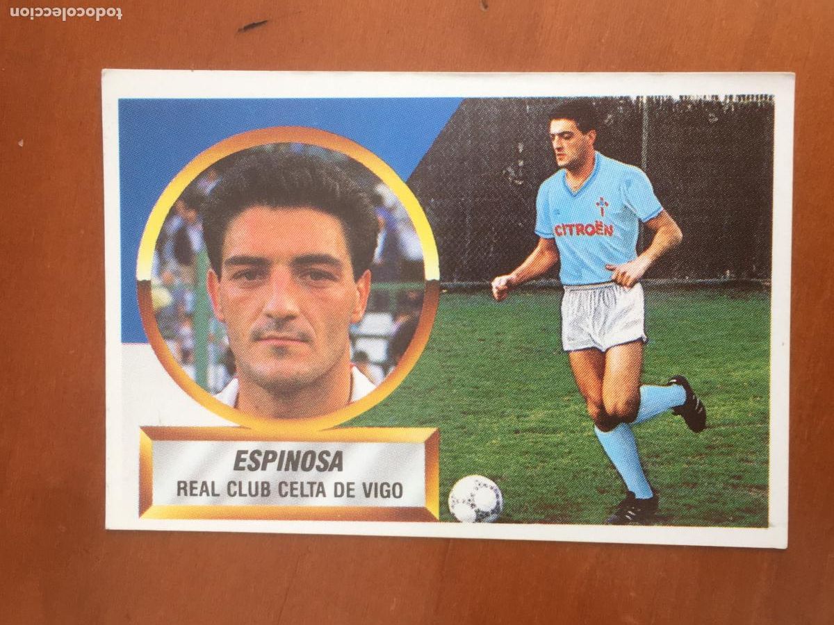 Cromos de f&uacute;tbol: espinosa celta fichaje 2 liga 88 89 1988 1989 ediciones este nunca pegado nuevo de sobre