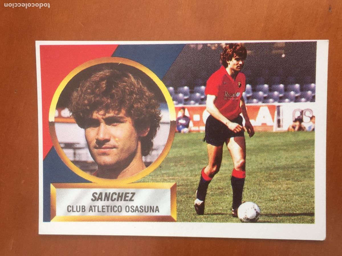 Cromos de f&uacute;tbol: sanchez osasuna fichaje 13 liga 88 89 1988 1989 ediciones este nunca pegado nuevo de sobre
