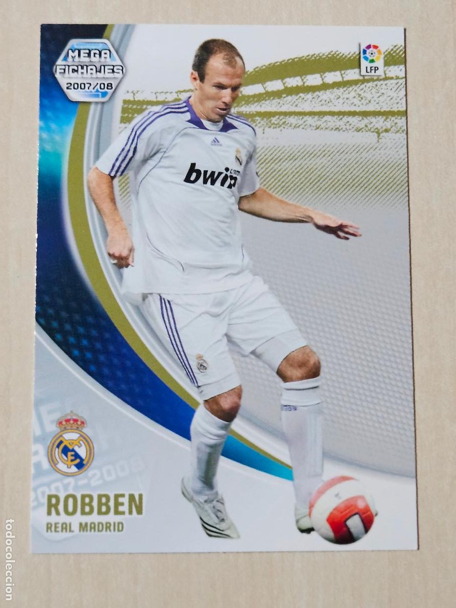 Cromos de f&uacute;tbol: CROMO N&ordm; 500 ROBBEN - MEGACRACKS 2007 08 - MEGA FICHAJE