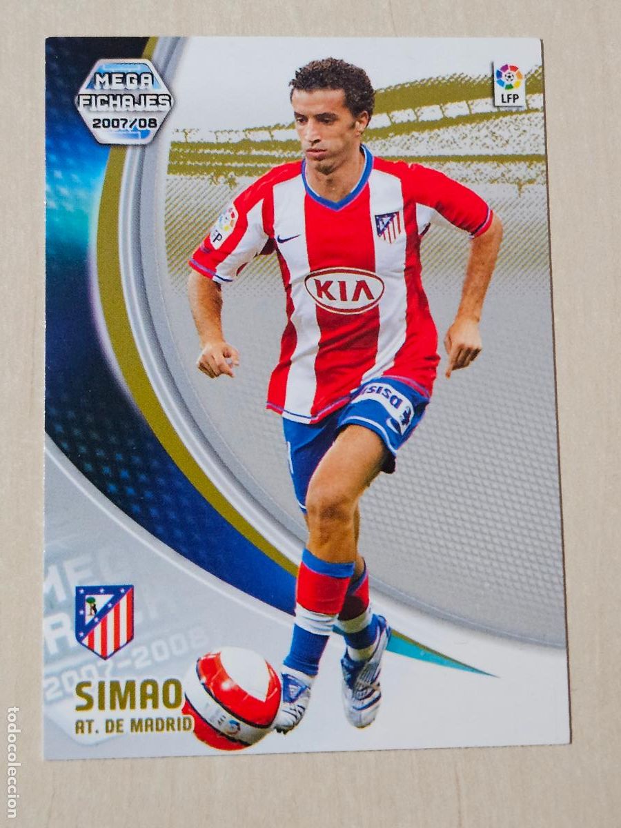 Cromos de f&uacute;tbol: CROMO N&ordm; 502 SIMAO - MEGACRACKS 2007 08 - MEGA FICHAJE