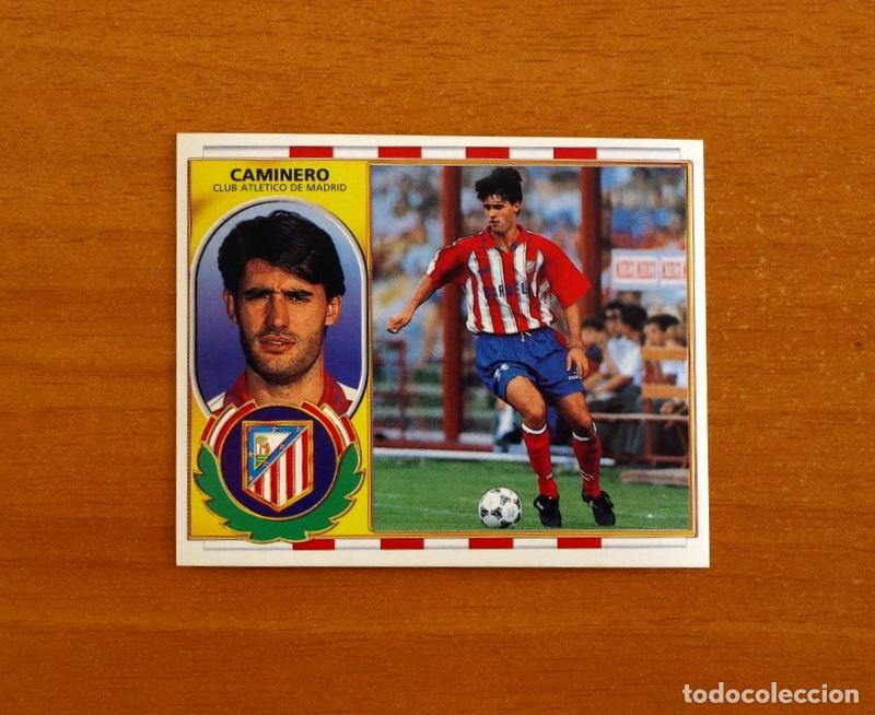 Cromos de f&uacute;tbol: Atletico Madrid - Caminero - Ediciones Este Liga 1996-1997, 96-97 - Nunca Pegado