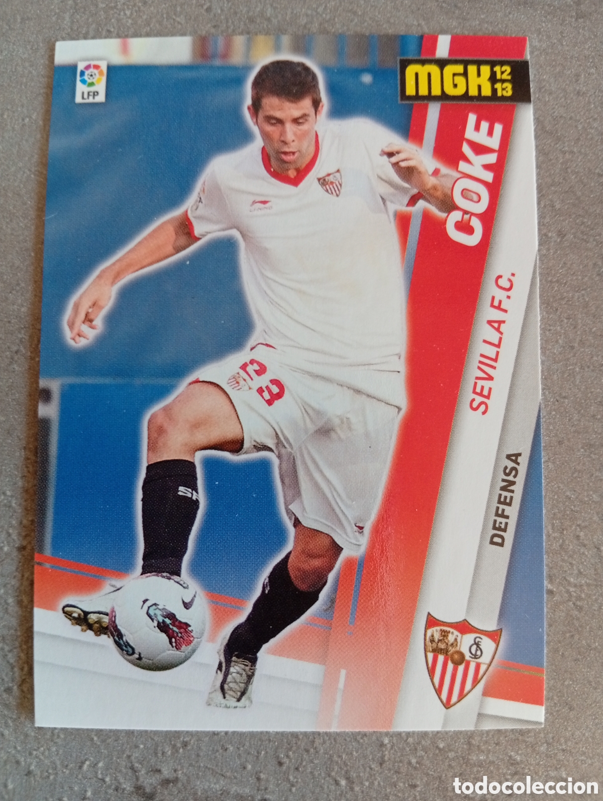 Cromos de f&uacute;tbol: 291 COKE SEVILLA FC PANINI MEGACRACKS 2012-2013 MGK 12-13