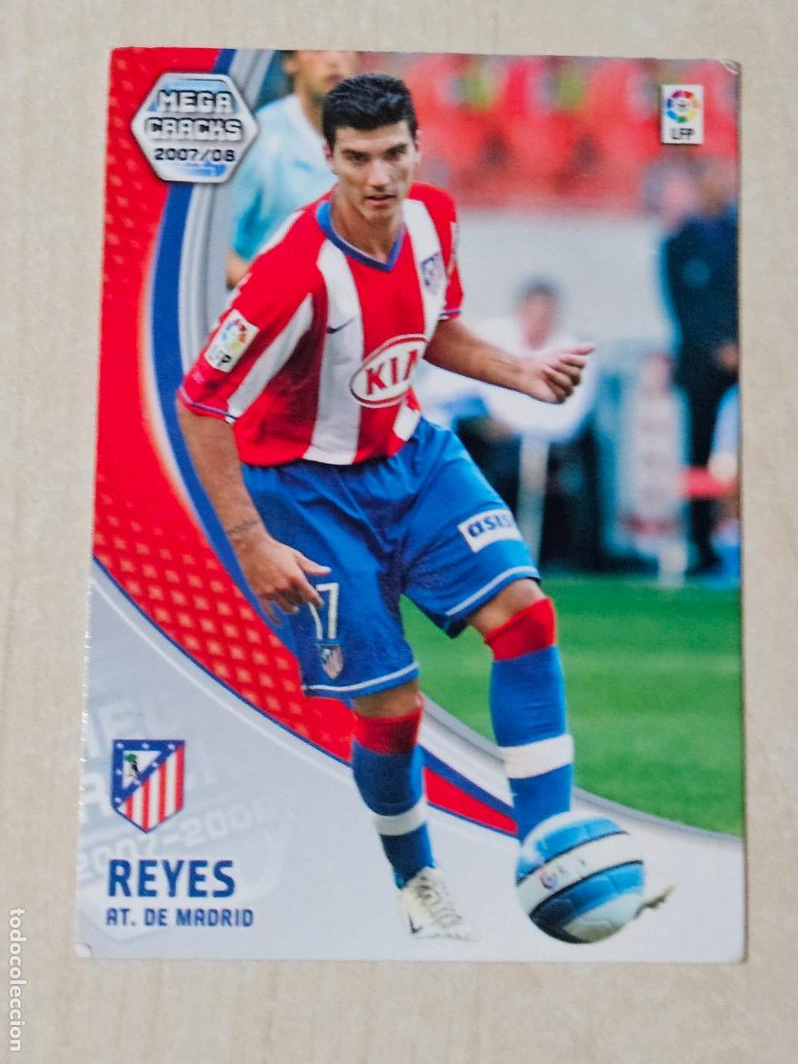 Cromos de f&uacute;tbol: CROMO N&ordm; 50 REYES - MEGACRACKS 2007 08 - NUEVA FICHA BIS