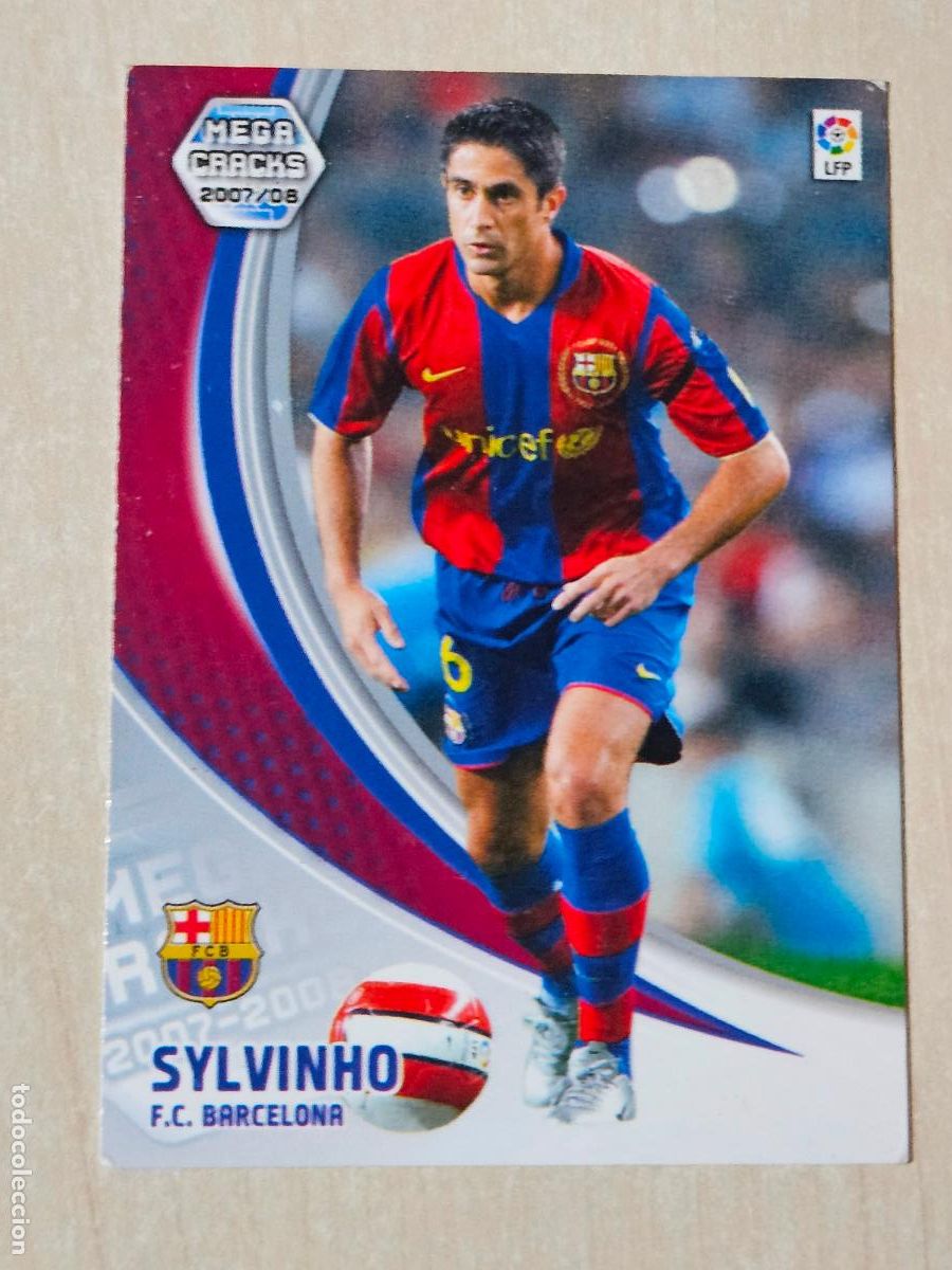 Cromos de f&uacute;tbol: CROMO N&ordm; 57 SYLVINHO - MEGACRACKS 2007 08 - NUEVA FICHA BIS