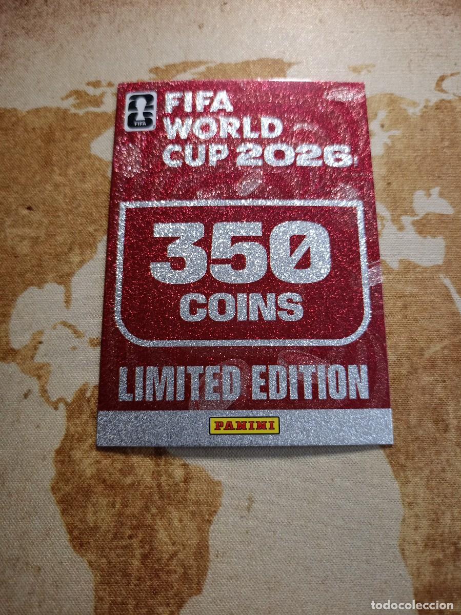 Cromos de f&uacute;tbol: Limited Edition 350 COINS Adrenalyn WORLD cup 2026