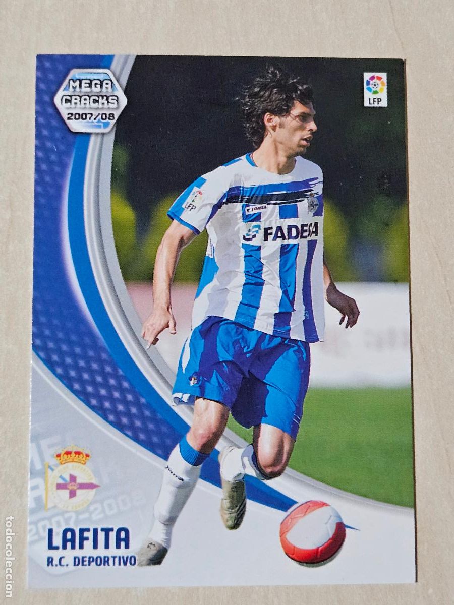 Cromos de f&uacute;tbol: CROMO N&ordm; 105 LAFITA - MEGACRACKS 2007 08 - NUEVA FICHA BIS