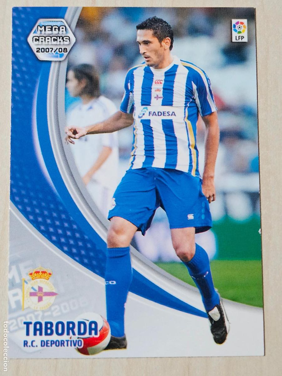 Cromos de f&uacute;tbol: CROMO N&ordm; 107 TABORDA - MEGACRACKS 2007 08 - NUEVA FICHA BIS