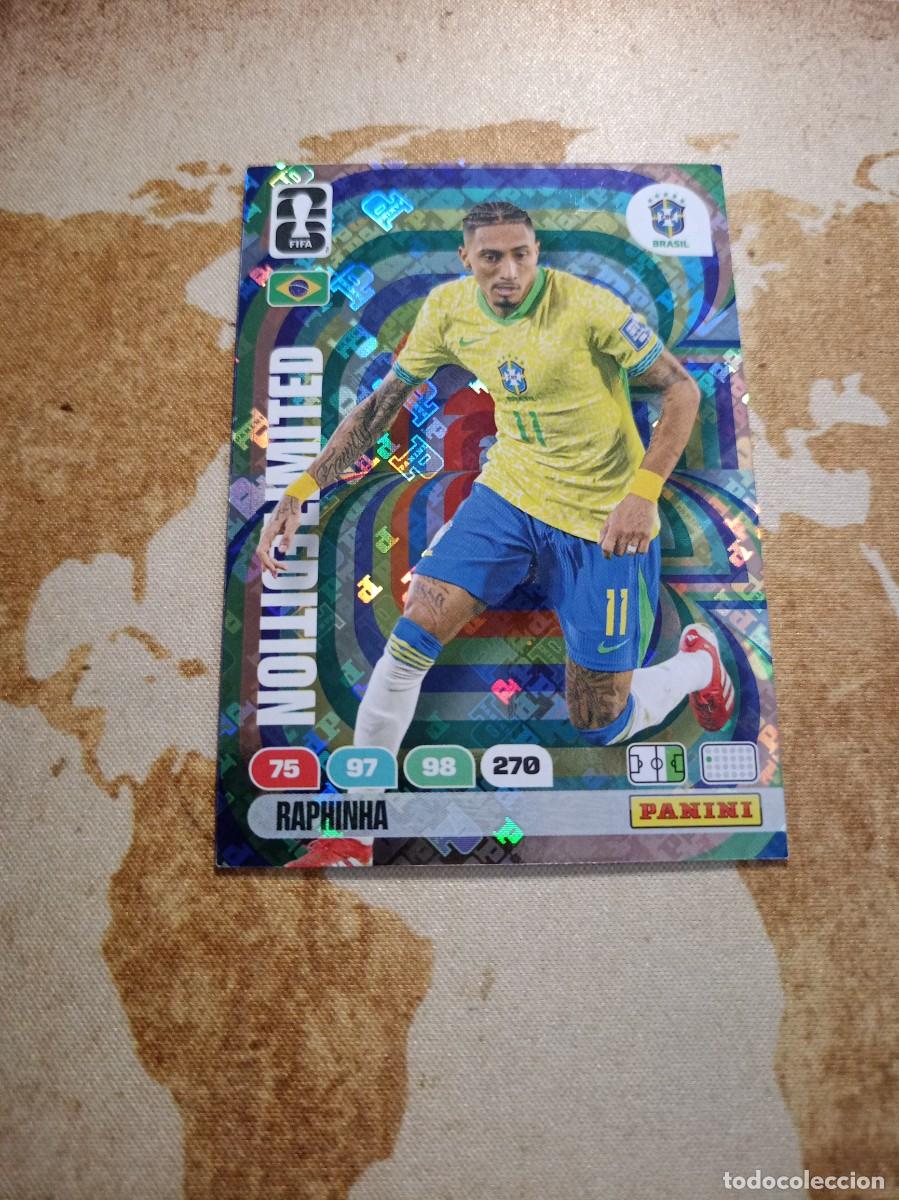 Cromos de f&uacute;tbol: Limited Edition RAPHINHA Adrenalyn WORLD cup 2026