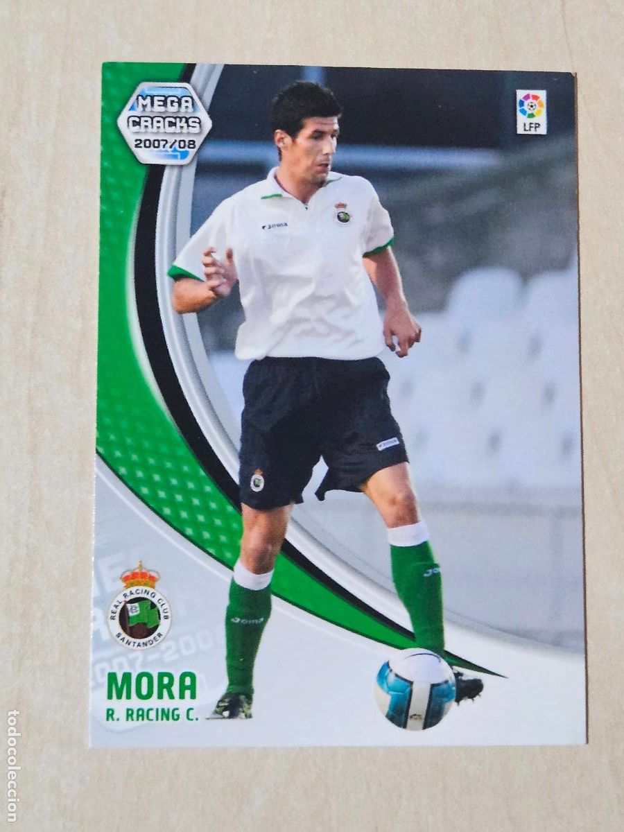 Cromos de f&uacute;tbol: CROMO N&ordm; 240 MORA - MEGACRACKS 2007 08 - NUEVA FICHA BIS