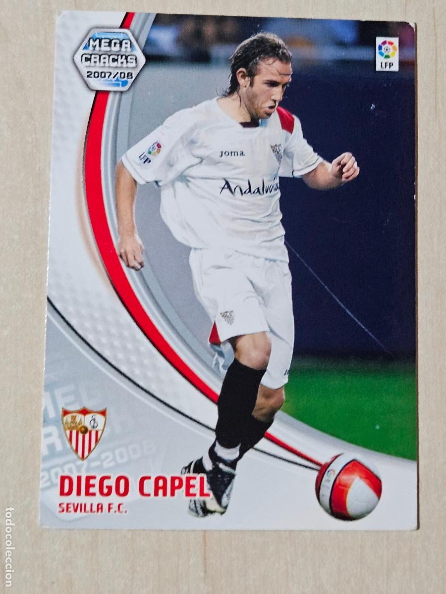 Cromos de f&uacute;tbol: CROMO N&ordm; 285 DIEGO CAPEL - MEGACRACKS 2007 08 - NUEVA FICHA BIS