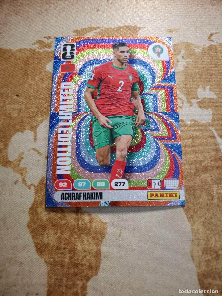 Cromos de f&uacute;tbol: Limited Edition ACHRAF HAKIMI Adrenalyn WORLD cup 2026