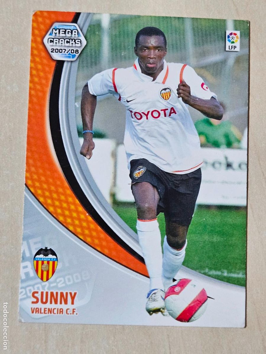 Cromos de f&uacute;tbol: CROMO N&ordm; 299 SUNNY - MEGACRACKS 2007 08 - NUEVA FICHA BIS