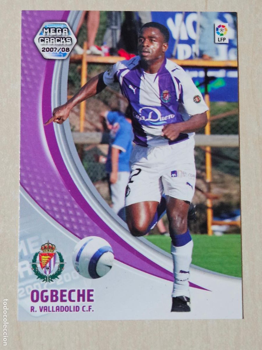 Cromos de f&uacute;tbol: CROMO N&ordm; 324 OGBECHE - MEGACRACKS 2007 08 - NUEVA FICHA BIS