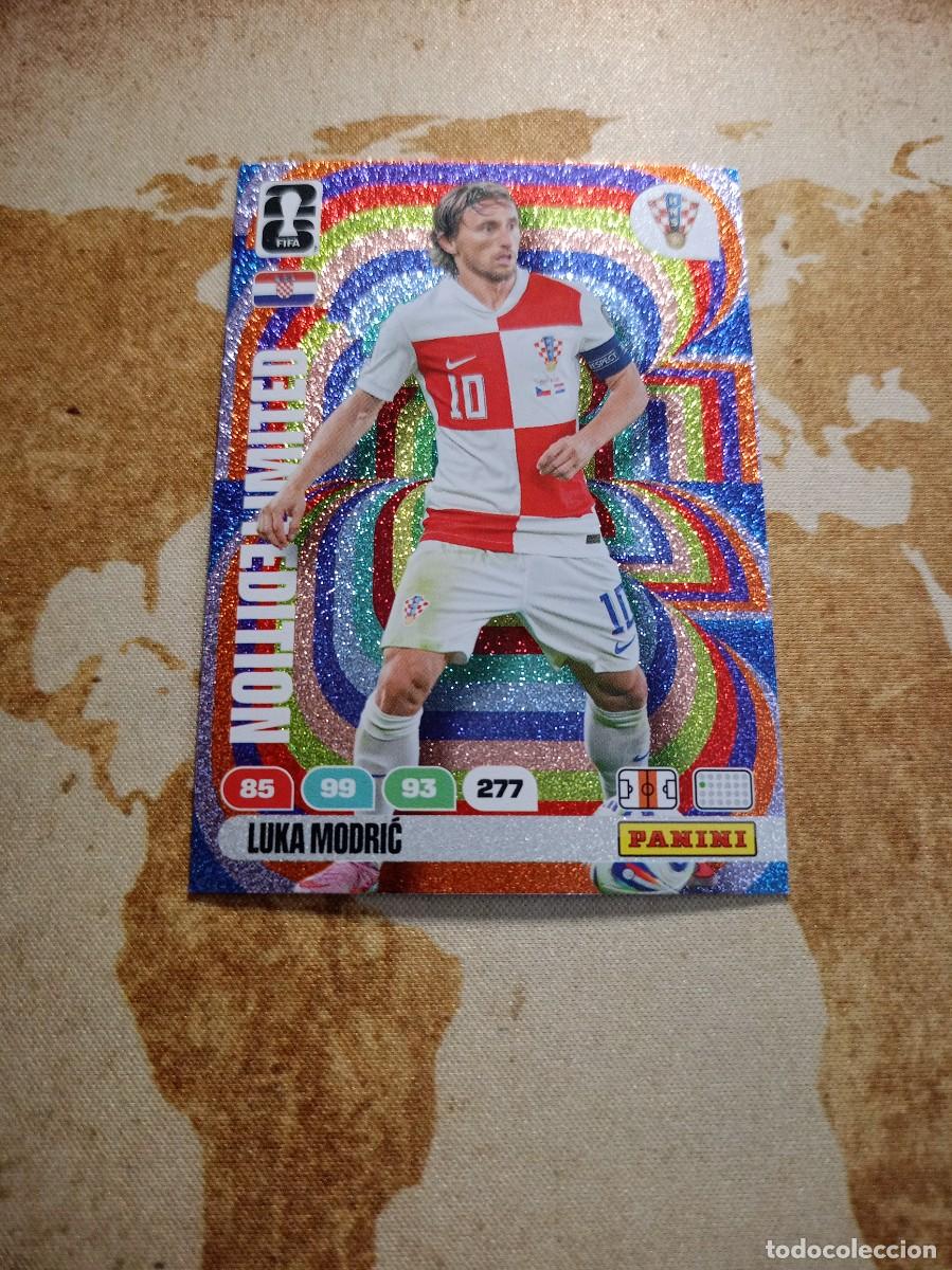 Cromos de f&uacute;tbol: Limited Edition LUKA MODRIC Adrenalyn WORLD cup 2026