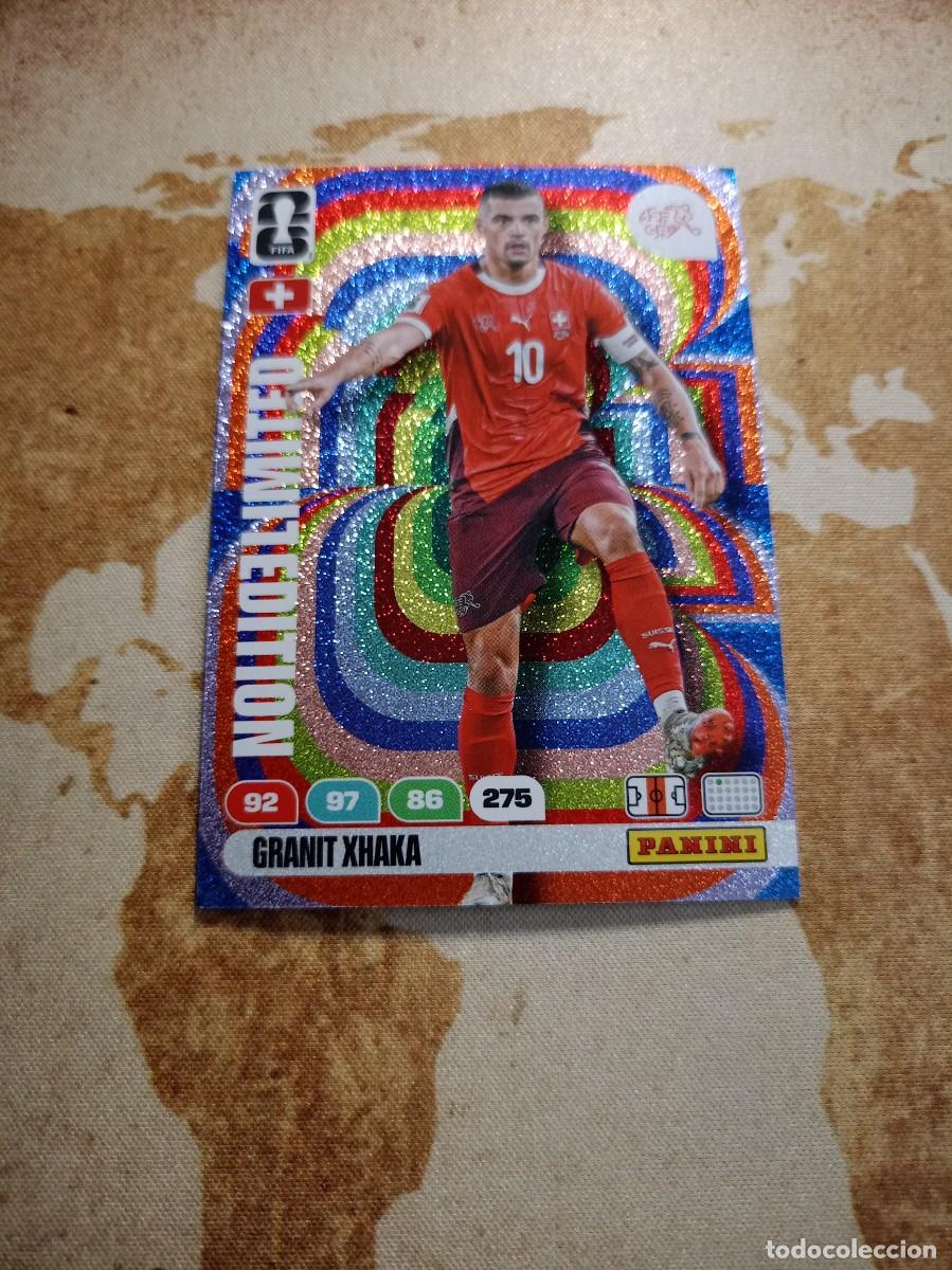 Cromos de f&uacute;tbol: Limited Edition GRANT XHAKA Adrenalyn WORLD cup 2026
