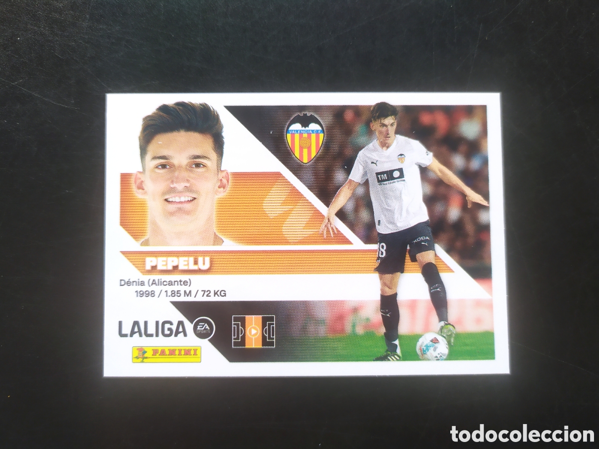 Cromos de f&uacute;tbol: Liga este 2026 2027 26 27 panini Pepelu n&deg; 11 Valencia