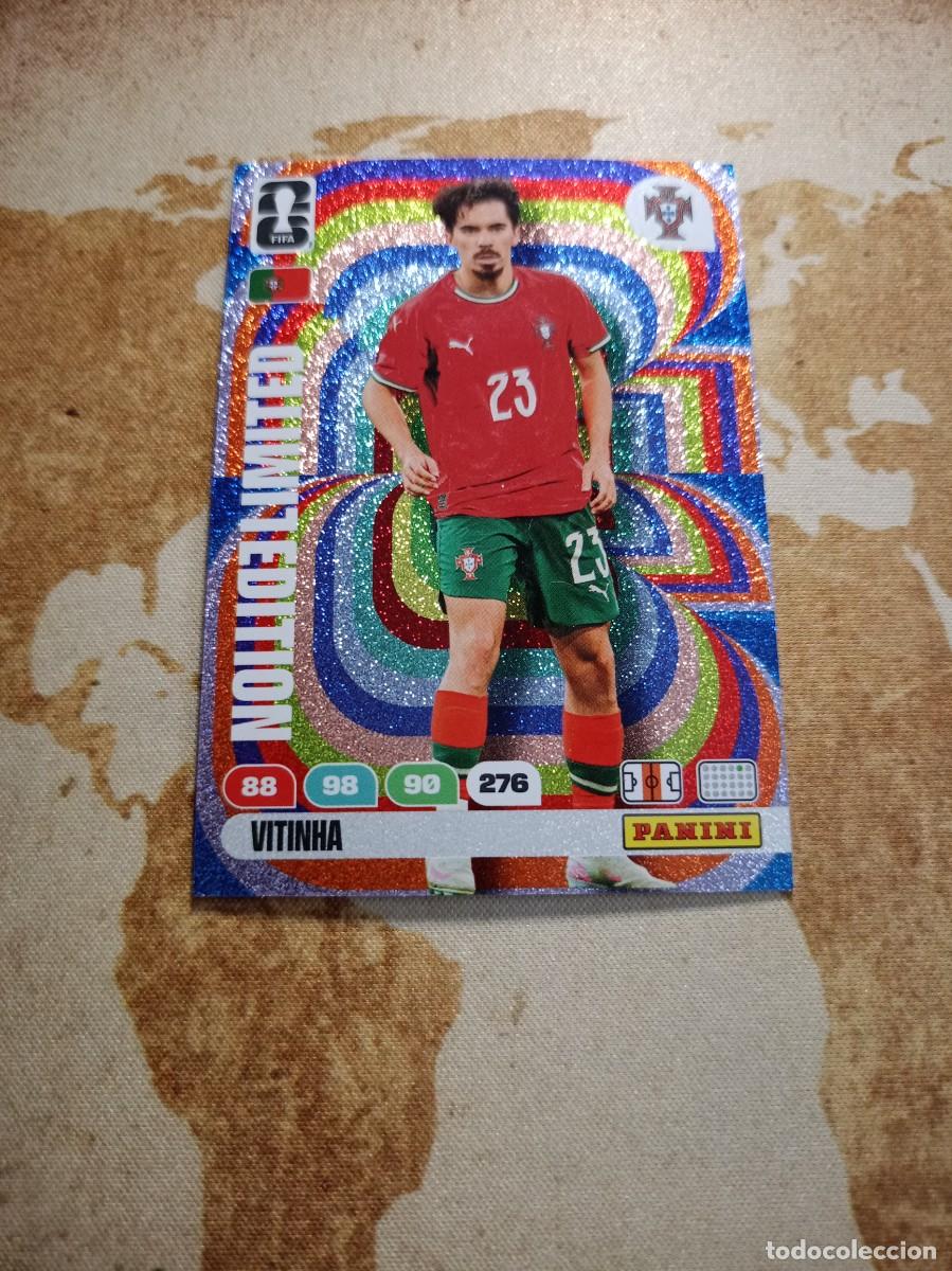 Cromos de f&uacute;tbol: Limited Edition VITINHA Adrenalyn WORLD cup 2026