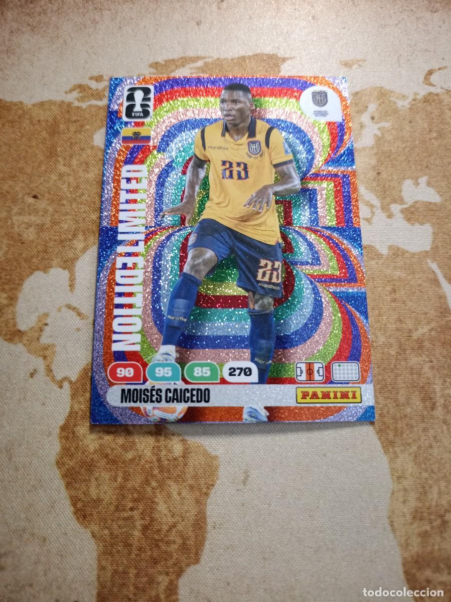 Cromos de f&uacute;tbol: Limited Edition MOIS&Eacute;S CAICEDO Adrenalyn WORLD cup 2026