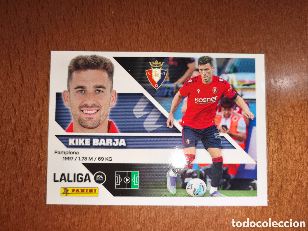 Cromos de f&uacute;tbol: Kike Barja n&deg;19 liga este 26/27 , Osasuna