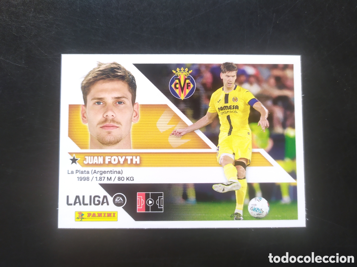 Cromos de f&uacute;tbol: Liga este 2026 2027 26 27 panini Foyth n&deg; 7A 7 A Villarreal