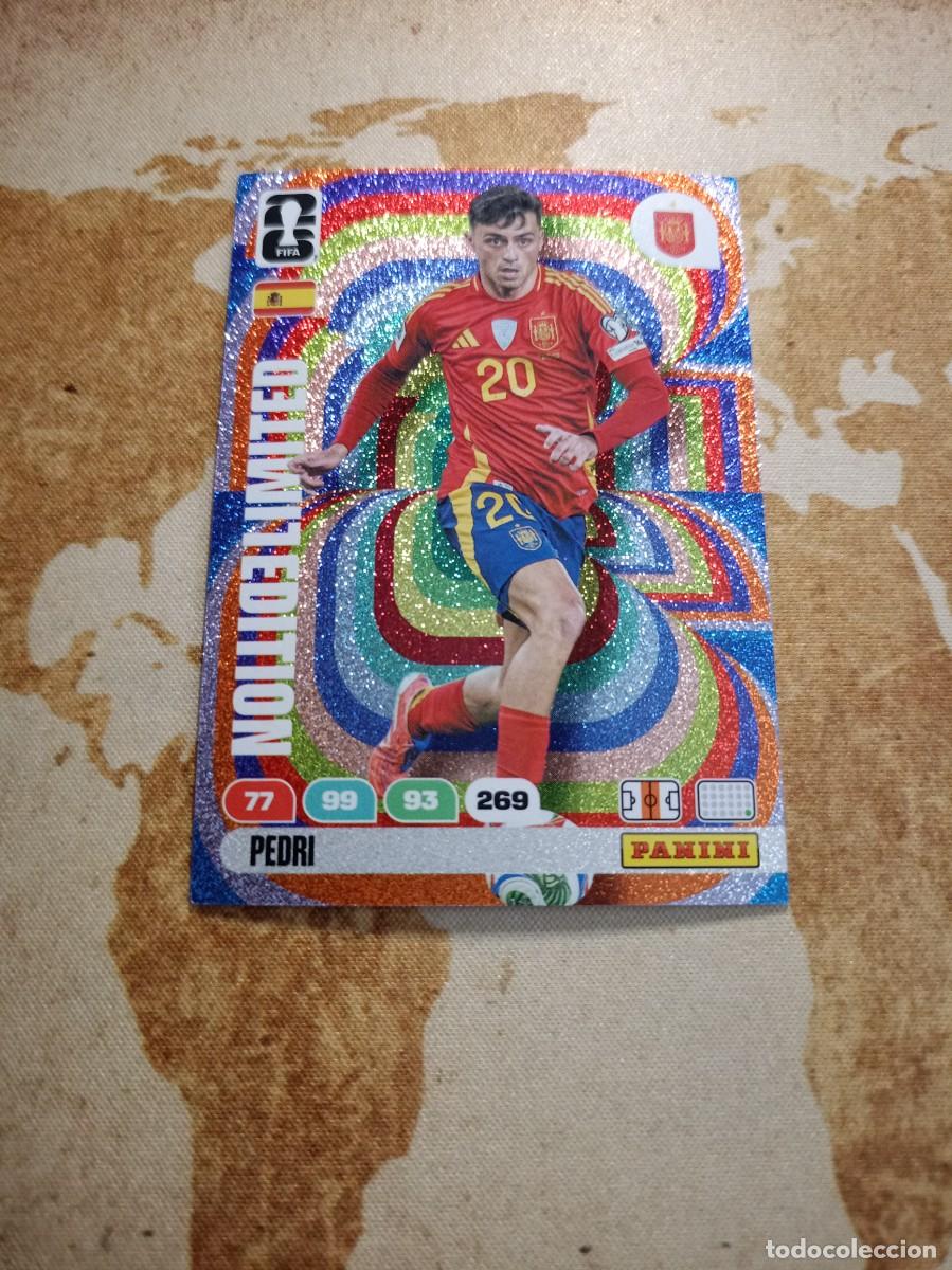 Fu&szlig;ball-Sticker: Limited Edition PEDRI Adrenalyn WORLD cup 2026
