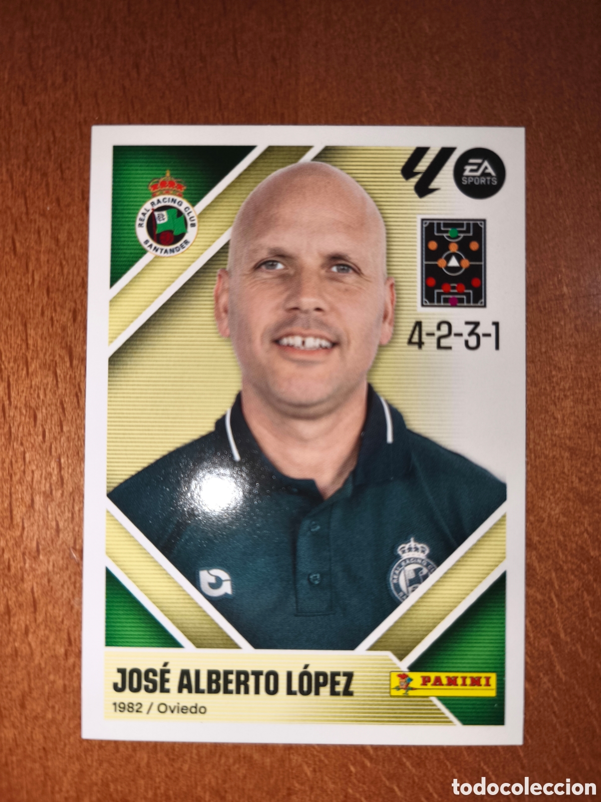 Cromos de f&uacute;tbol: Jos&eacute; Alberto L&oacute;pez n&deg;2 liga este 26/27 Racing