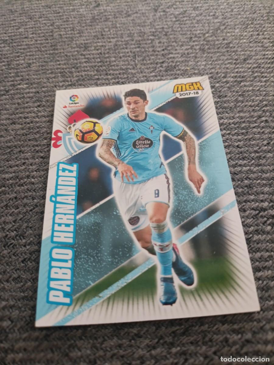 Cromos de f&uacute;tbol: Pablo Hern&aacute;ndez Celta de Vigo megacracks 17/18