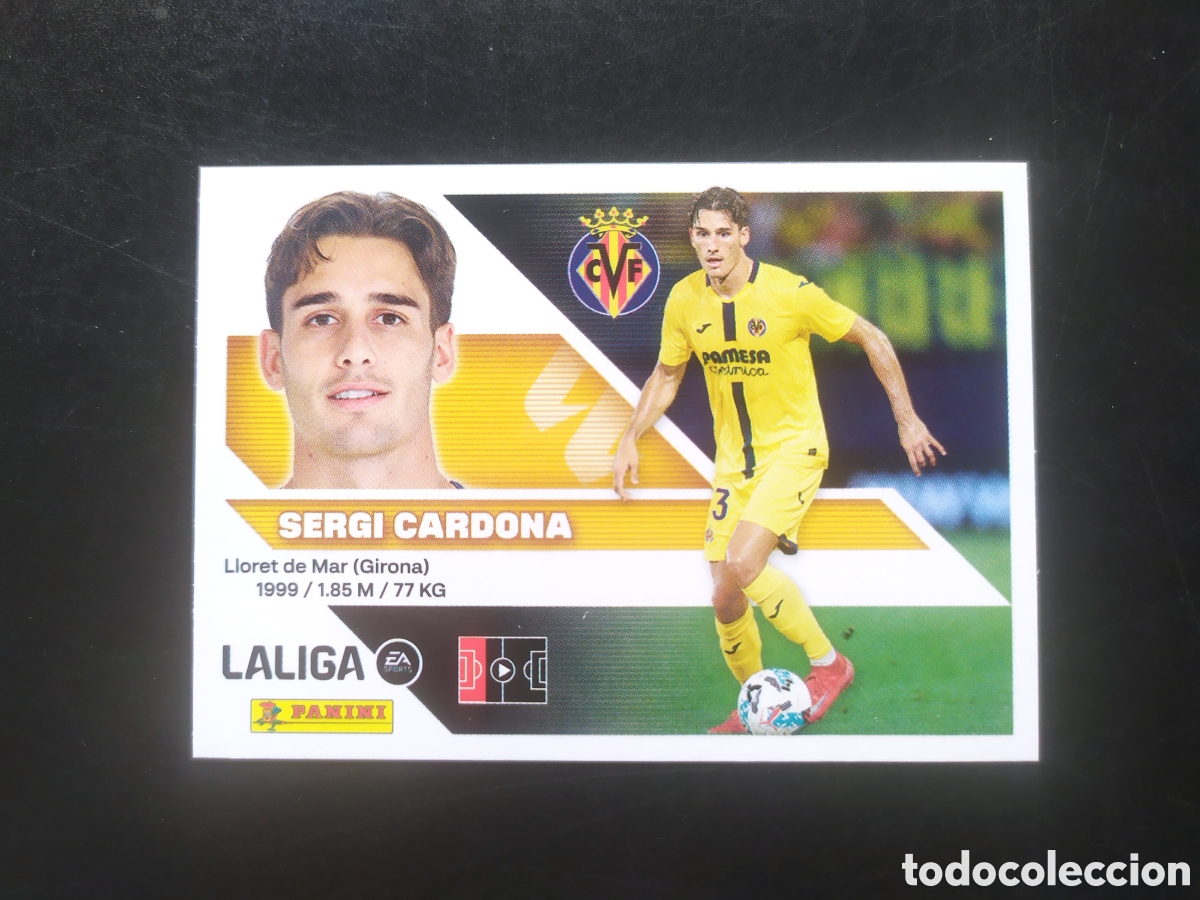 Cromos de f&uacute;tbol: Liga este 2026 2027 26 27 panini Sergi Cardona n&deg; 10 Villarreal