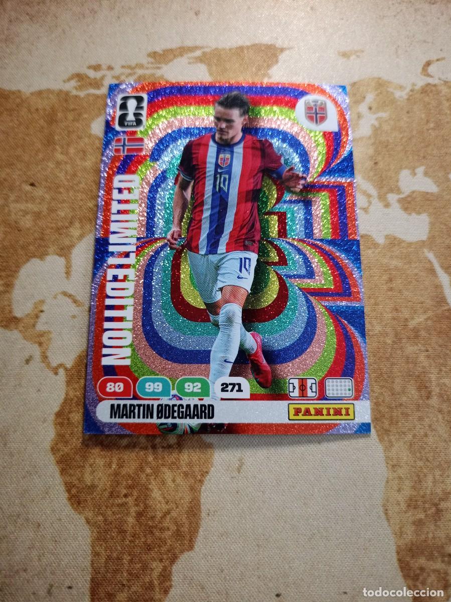 Cromos de f&uacute;tbol: Limited Edition MARTIN ODEGAARD Adrenalyn WORLD cup 2026