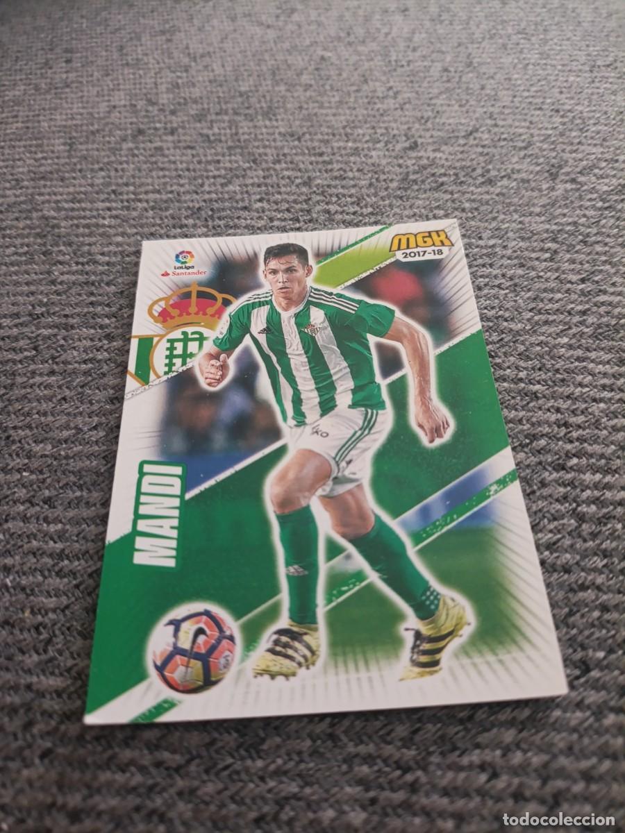 Cromos de f&uacute;tbol: Mando Betis megacracks 17/18