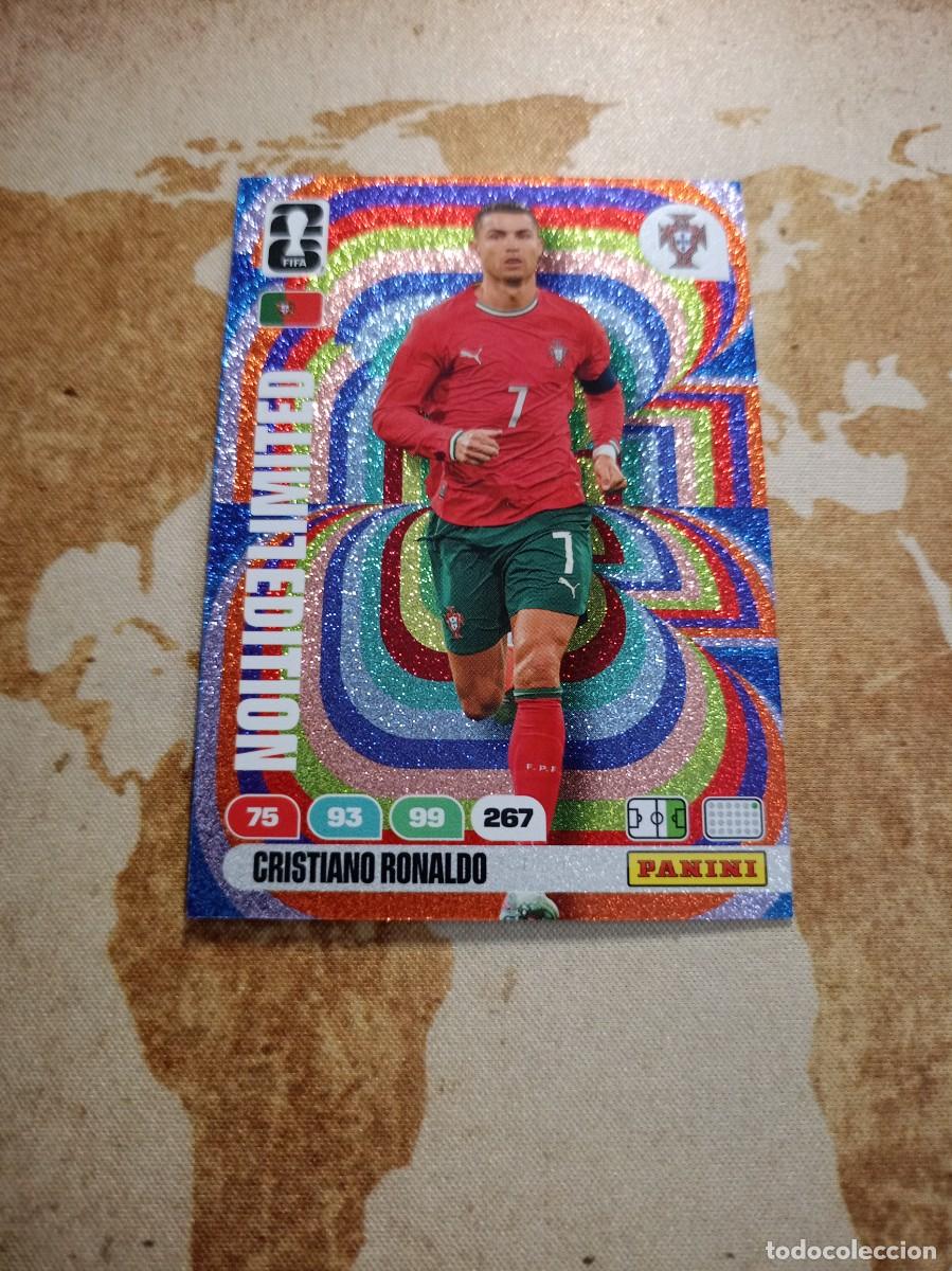 Football Stickers: Limited Edition CRISTIANO RONALDO Adrenalyn WORLD cup 2026