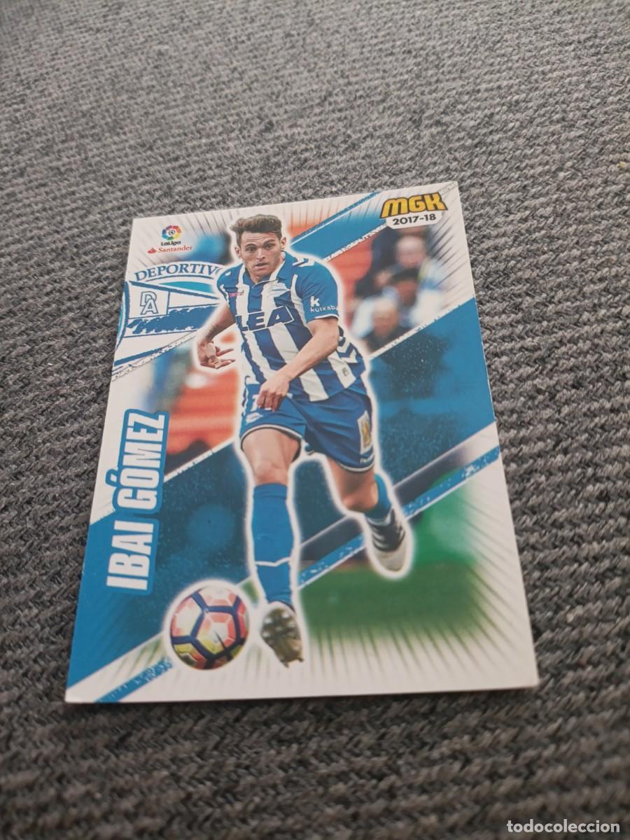 Cromos de f&uacute;tbol: Ibai G&oacute;mez Alav&eacute;s megacracks 17/18