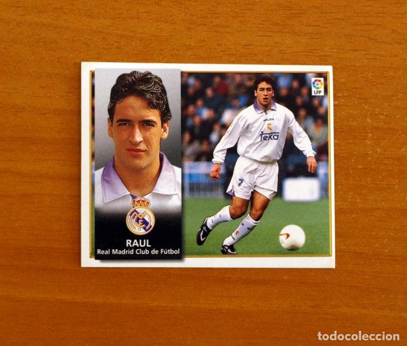 Cromos de f&uacute;tbol: Real Madrid - Ra&uacute;l - Ediciones Este Liga 1998-1999, 98-99 - Nunca Pegado