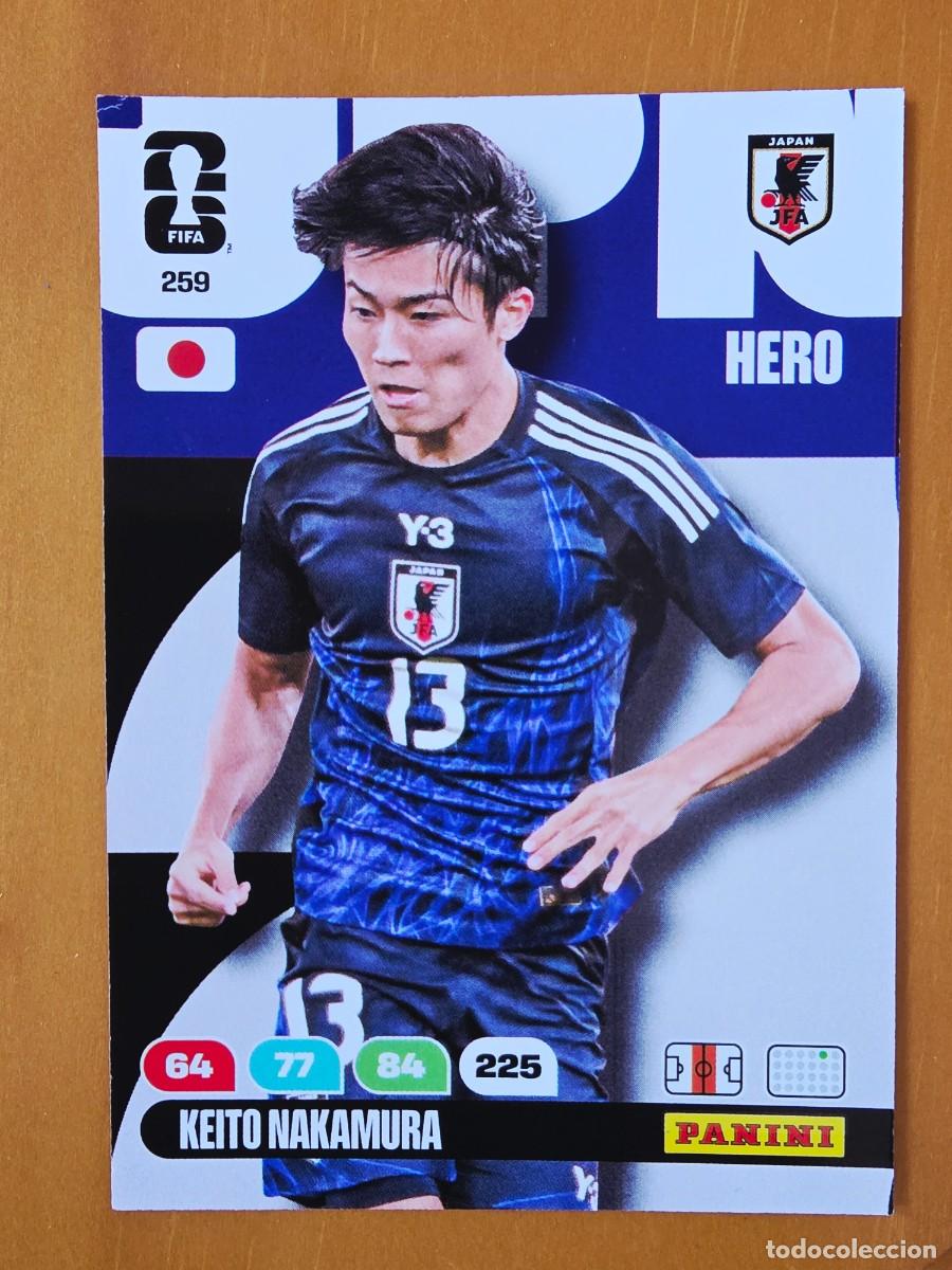 Cromos de f&uacute;tbol: 259 Keito Nakamura, Hero, Jap&oacute;n, Adrenalyn XL Fifa World Cup 2026 Mundial 26