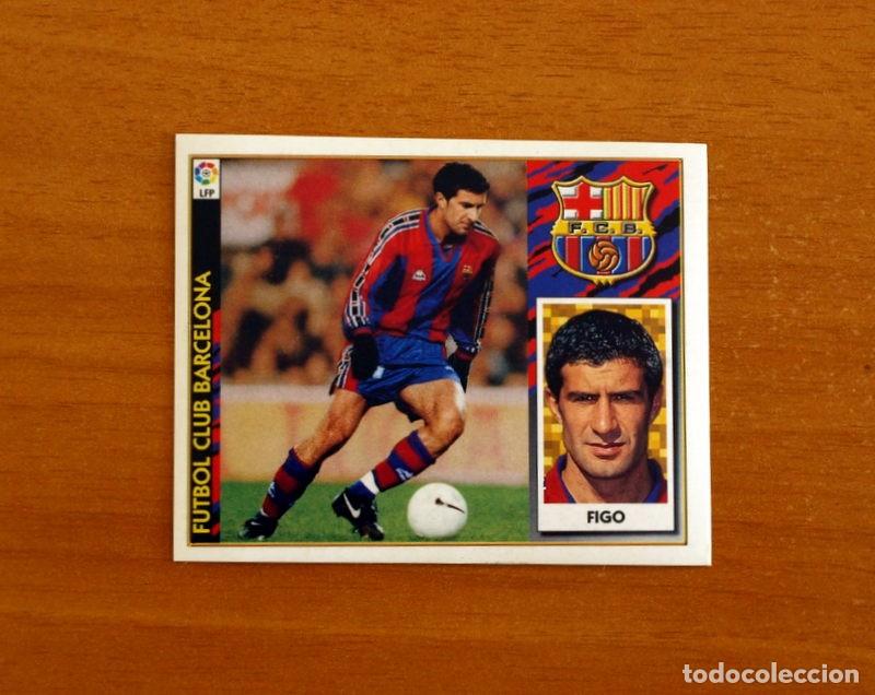 Cromos de f&uacute;tbol: F&uacute;tbol Club Barcelona - Figo - Ediciones Este Liga 1997-1998, 97-98 - Nunca Pegado