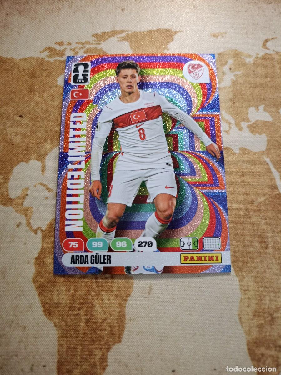 Cromos de f&uacute;tbol: Limited Edition ARDA G&Uuml;LER Adrenalyn WORLD cup 2026