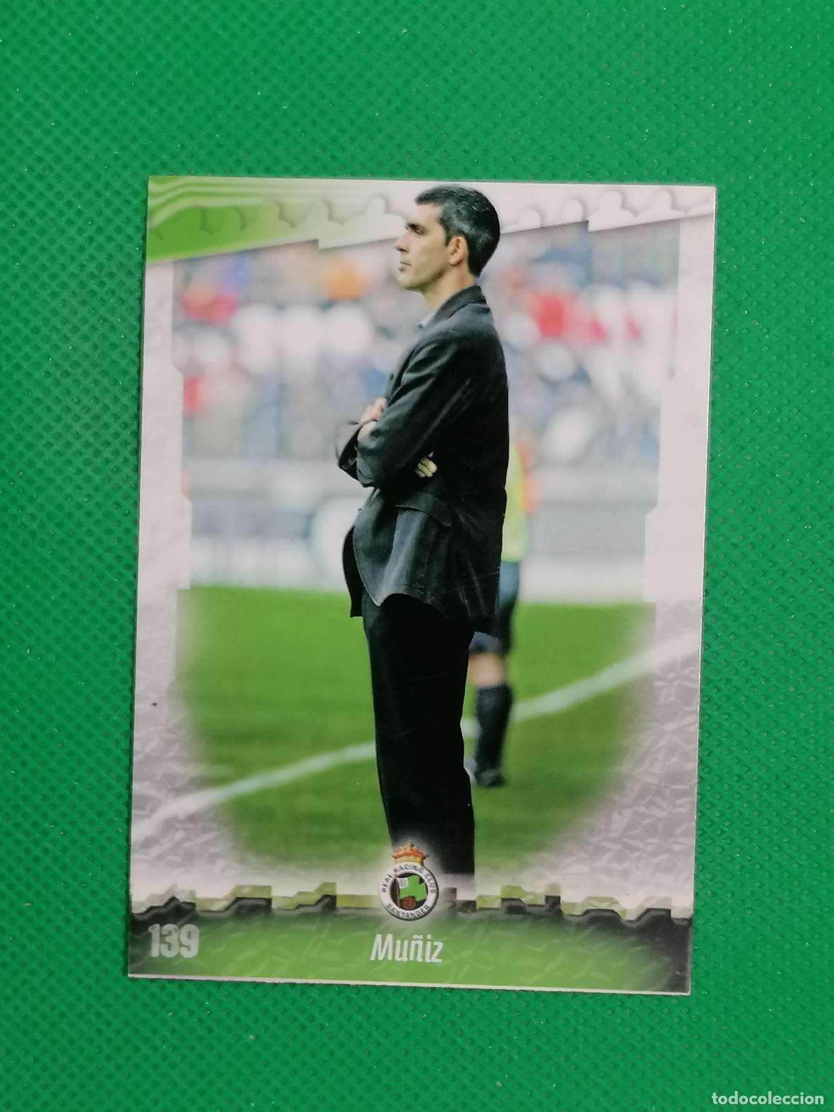 Cromos de f&uacute;tbol: 139 MU&Ntilde;IZ RACING SANTANDER ⚽ MUNDICROMO LAS FICHAS DE LA LIGA 08 09 2008 2009 ⚽