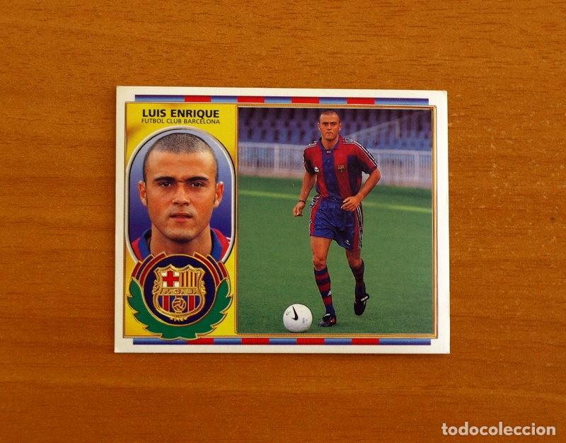 Cromos de f&uacute;tbol: Barcelona - Luis Enrique - Fichaje n&ordm; 15 - Ediciones Este Liga 1996-1997, 96-97 -Nunca pegado