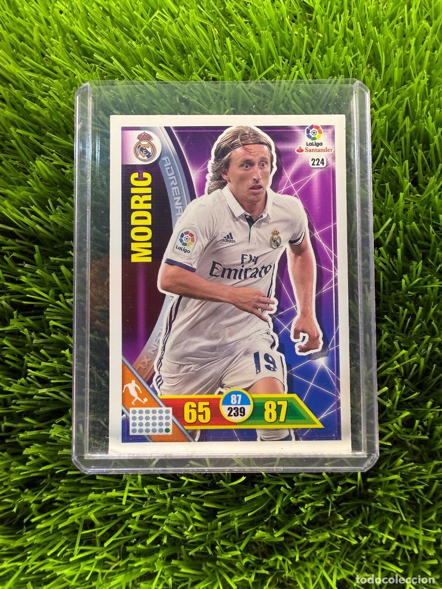 Cromos de f&uacute;tbol: N&ordm; 224 Modric Real Madrid CF Adrenalyn XL 16 17